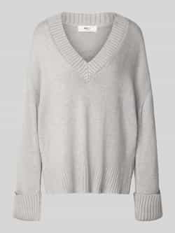 Gina Tricot Loose fit gebreide pullover met wol