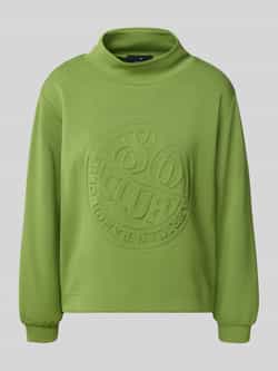 Monari Sweatshirt met structuurmotief