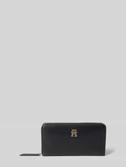 Tommy Hilfiger Portemonnee TH LOGOTAPE LRG ZA dames portemonnee in rechthoekig formaat