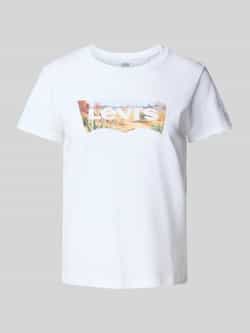 Levi's T-shirt met labeldetails model 'THE PERFECT TEE'