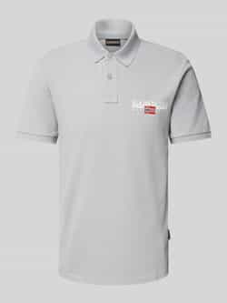 Napapijri Slim fit poloshirt met labelprint model 'AYLMER'