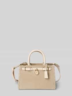 Tommy Hilfiger Tote bag van echt suède