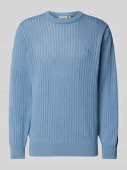 Carhartt Work In Progress Gebreide pullover met logopatch model 'CALEN'