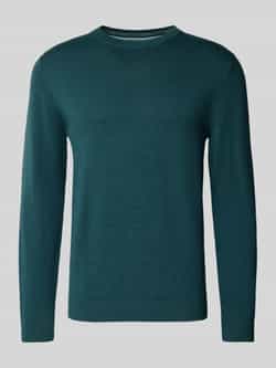 Tom Tailor Regular fit gebreide pullover van zuiver katoen