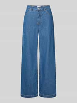MSCH Copenhagen Wide leg jeans met steekzakken model 'Rylan'