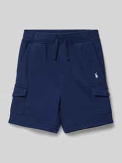 Polo Ralph Lauren Kids Sweatshorts met labelstitching