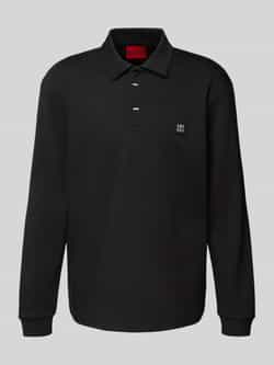 HUGO Poloshirt met labeldetail model 'Dargenpolo'