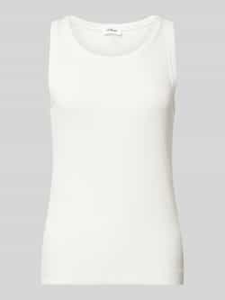 S.Oliver RED LABEL Regular fit tanktop van katoenmix