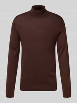 Selected Homme Regular fit coltrui van zuivere wol model 'TRAY'