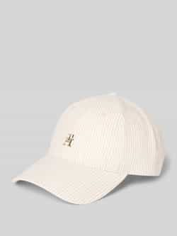 Tommy Hilfiger Baseballpet van zuiver linnen met logo-applicatie