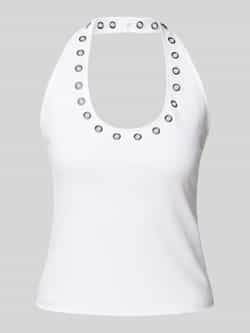Weekday Tanktop met halter model 'Vera'