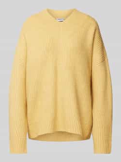 Jake*s Casual Gebreide pullover met ribboorden