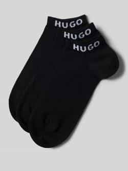 HUGO underwear Sokken 3P AS UNI CC W met contrasterende logo-opdruk (3 paar Set van 3)
