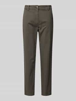 Vero Moda Tapered leg chino met knoop in hoornlook model 'CHRISTY'