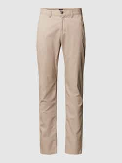 MCNEAL Stoffen slim fit broek met structuurpatroon