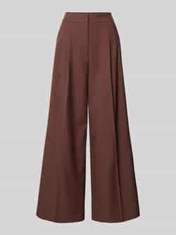 HUGO Wijde broek met viscose model 'HORESA'