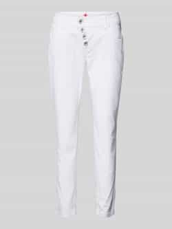 Buena Vista Slim fit broek met verkort model 'Malibu'