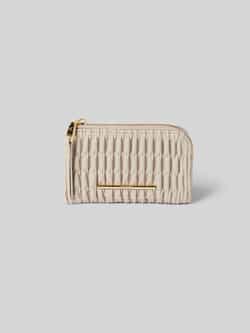 CK Calvin Klein Portemonnee met structuurmotief model 'Ruched'