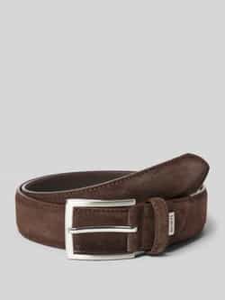 Monti Leren riem met doornsluiting model 'MONTREAL'