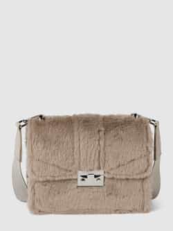 Seidenfelt Handtas met kliksluiting model 'Fluffy Roros'