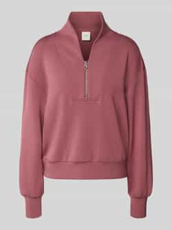 Varley Sweatshirt met opstaande kraag en ritssluiting model 'davidson'