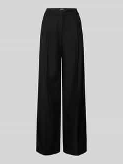 Jake*s Collection Relaxed fit stoffen broek met viscose
