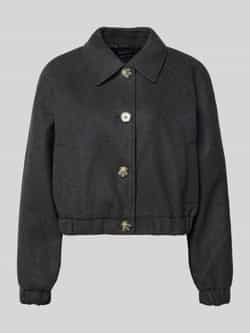 Only Regular fit bomberjack met kentkraag model 'NANCY'