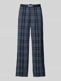 BOSS Pyjamabroek Pyjama Easy Pants EW 102 lange pyjamabroek met logo-opdruk