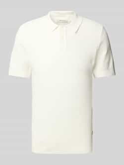 Blend Super skinny fit poloshirt met structuurmotief model 'AIDEN'