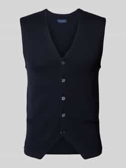 Christian Berg Men Gebreid gilet met V-hals