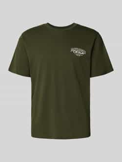 Jack & jones T-shirt met labelprint model 'MAKOTO'