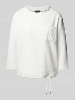 Monari Sweatshirt met 3 4-mouwen