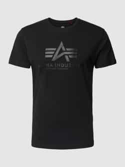alpha industries T-shirt met labelprint