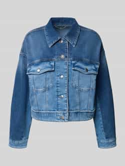 Marc Cain Jeansjack met knoopsluiting