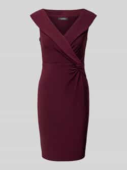 Lauren Ralph Lauren Mini-jurk met knoopdetail model 'LEONIDAS'