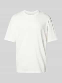 Armani Exchange Katoenen Jersey Relaxed Fit T-shirt White Heren