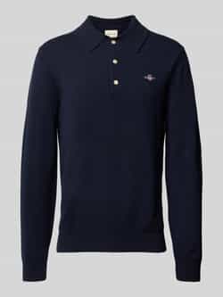 Gant Gebreide pullover met kentkraag