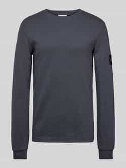 Calvin Klein Jeans T-Shirt Lange Mouw BADGE WAFFLE LS TEE J30J323485