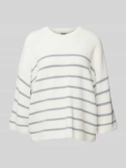 Drykorn Gebreide pullover met 3 4-mouwen model 'NILAY'