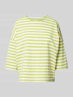 Opus Oversized T-shirt met 3 4-mouwen