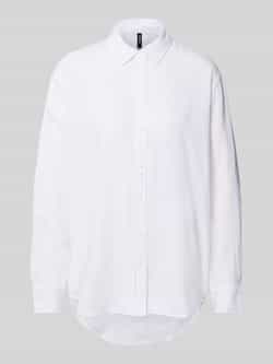Vero Moda Boxy fit linnen blouse met pas model 'LINN'