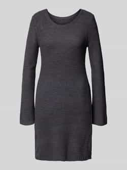 Only Knielange gebreide jurk met ronde hals model 'GEENA'