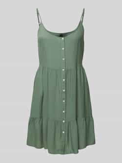 Vero Moda Loose fit jurk in A-lijn van puur viscose model 'BUMPY'