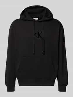 Calvin Klein Jeans Regular fit hoodie met logopatch model 'Fleece'
