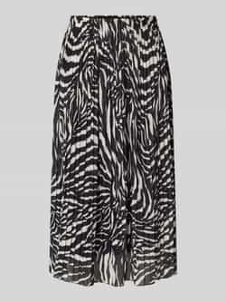 ZABAIONE Midirok met plissévouwen