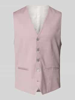 HECHTER PARIS Regular fit gilet met paspelzakken