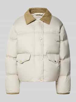 Marc O'Polo Regular fit donsjack met platte kraag van corduroy