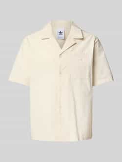 Adidas Originals Relaxed fit vrijetijdsoverhemd met 1 2-mouwen