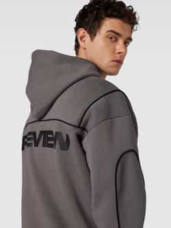 REVIEW Hoodie met logoprint