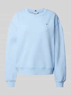 Tommy Hilfiger Sweatshirt met labelstitching en ronde hals